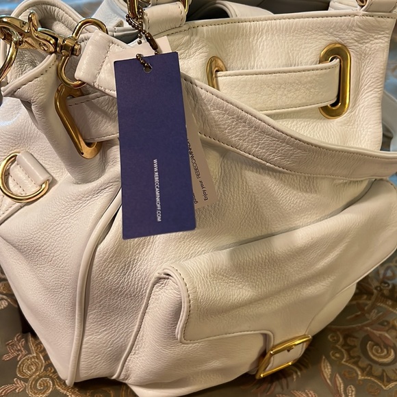 Rebecca Minkoff Authentic white Leather. Original duster included. - Picture 8 of 9